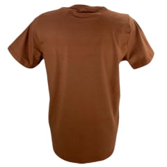 Camiseta Masculina TXC Classic Marrom Terra C/ Logo R:191980