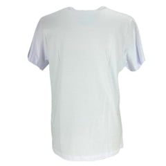 Camiseta Masculina TXC Custom Manga Curta Branco Bordado Cinza R:192024