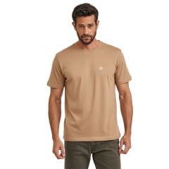 Camiseta Masculina TXC Fio 30 Marrom Ref:191380