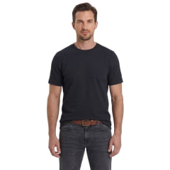 Camiseta Masculina TXC Manga Curta Textura Regular Preto Ref:193005