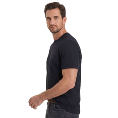 Camiseta Masculina TXC Manga Curta Textura Regular Preto Ref:193005
