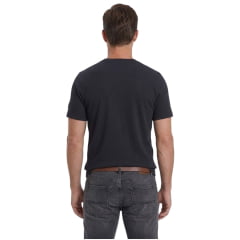 Camiseta Masculina TXC Manga Curta Textura Regular Preto Ref:193005