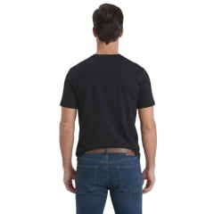 Camiseta Masculina TXC Regular X Agrodão Manga Curta Preto Logo Cinza Escuro Ref:193047