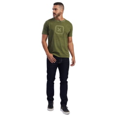 Camiseta Masculina TXC Verde Militar Stone - Ref: 191958