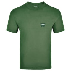Camiseta Masculina Wrangler Verde Manga Curta - Ref WM5508MU