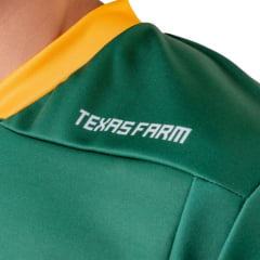 Camiseta Unissex Texas Farm Jersey Brasil Verde Estampada Na Frente E Nas Costas - Ref:CJE001