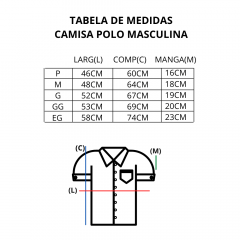 Camisa Polo Masculina BF///MS Conforto Preta Ref. PB001