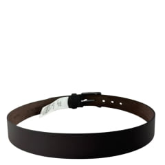 Cinto Masculino Badana Couro Especial Café Smalb Liso Ref:X219374101