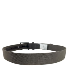 Cinto Masculino Badana Couro Especial Cinza Elástico Ref: X231221954