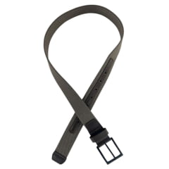 Cinto Masculino Badana Couro Especial Cinza Elástico Ref: X231221954