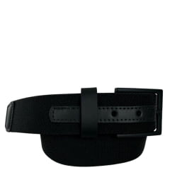 Cinto Masculino Badana Couro Preto Elástico Ref: X231221751
