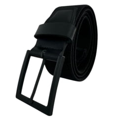 Cinto Masculino Badana Couro Preto Elástico Ref: X231221751