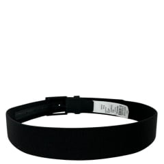 Cinto Masculino Badana Couro Preto Elástico Ref: X231221751