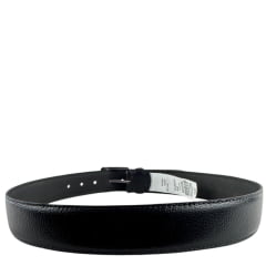 Cinto Masculino Badana Couro Social Preto Capre Ref:X211143751