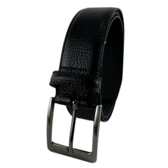 Cinto Masculino Badana Couro Social Preto Capre Ref:X211143751