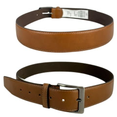 Cinto Masculino Badana Couro Social Whisky Fóssil Ref:F104340923