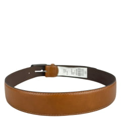 Cinto Masculino Badana Couro Social Whisky Fóssil Ref:F104340923