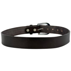 Cinto Masculino Pyramid Country Marrom Escuro Couro Liso Ref.PY6600