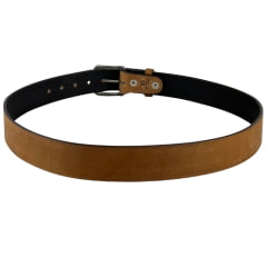 Cinto Masculino Pyramid Country Marrom Couro Liso Ref.PY6152
