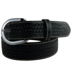 Cinto Masculino Pyramid Country Couro Balaiado Preto Com Costura 3,9cm REF:PY2020 Cinto Masculino Pyramid Country Couro Balaiado Preto Com Costura 3,9cm REF:PY2020