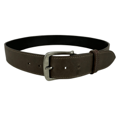 Cinto Masculino Pyramid Country Marrom Crazy Horse Com 1 Costura - Ref.PY-6152