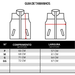 Colete Masculino Os Vaqueiros West Areia Com Pala Em Preto Forro Xadrez Logo Bordada R:22001