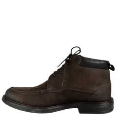 Coturno Masculino Anatomic Gel Couro Bullskin Café Semi Cromo Castanho Sola Savoy Neutrol Ref:9093
