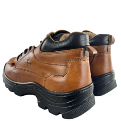 Coturno Masculino Caminhos Da Roça Couro Látego Whisky Ref. KA16-4
