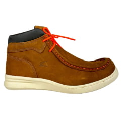 Coturno Masculino Classic Country Side III Castor/Laranja Ref:2909