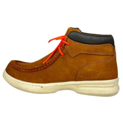 Coturno Masculino Classic Country Side III Castor/Laranja Ref:2909