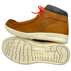 Coturno Masculino Classic Country Side III Castor/Laranja Ref:2909