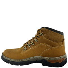 Coturno Masculino Zebu Bico Redondo Couro Destroyer Whisky - Ref:75080DT07