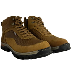 Coturno Masculino Zebu Couro Destroyer Whisky REF:75020DT07