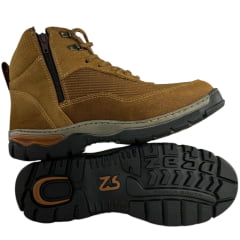 Coturno Masculino Zebu Couro Destroyer Whisky REF:75020DT07