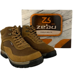 Coturno Masculino Zebu Couro Destroyer Whisky REF:75020DT07