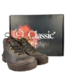 Coturno Unissex Classic Power Line Couro Castor