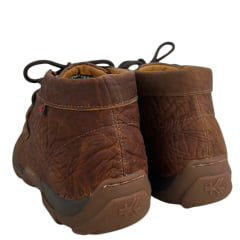 Destroyer Masculino Goyazes Couro Cabeça De Boi Tan-Sola Dest Ambar Café Ref:221001-CB