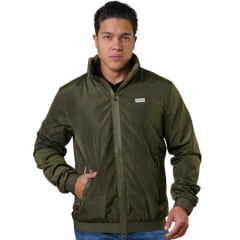 Jaqueta Masculina Texas Farm Corta Vento Field Rush Verde Militar Com Capuz - REF:IN024 Jaqueta Masculina Texas Farm Corta Vento Field Rush Verde Militar Com Capuz - REF:IN024