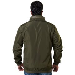 Jaqueta Masculina Texas Farm Corta Vento Field Rush Verde Militar Com Capuz - REF:IN024