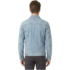 Jaqueta Masculina Wrangler Jeans Lavagem Clara - Ref:WM9783