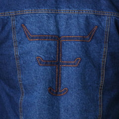 Jaqueta Masculina Texas Farm Jeans Texas Vintage Azul Escuro REF:JQ008