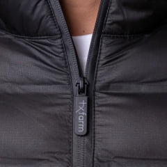 Jaqueta Masculina Texas Farm Puffer Rime Preto Logo Aplicado Ref: IN023