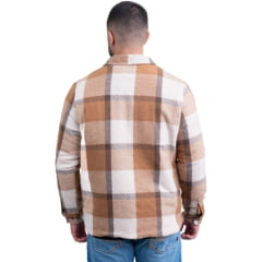 Jaqueta Masculina Texas Farm Xadrez Land Caramelo R. IN011