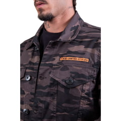 Jaqueta Masculina TXC Custom Aplicada Camuflada - Ref. 7287