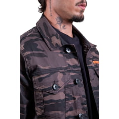 Jaqueta Masculina TXC Custom Aplicada Camuflada - Ref. 7287