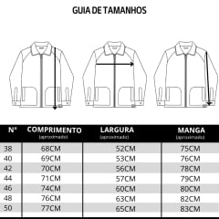Jaqueta Masculina Santa Fé Soft Azul Marinho Zíper Detalhes Marrom Veludo Ref:01