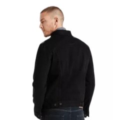 Jaqueta Jeans Masculina Levi's Preto Ref: 723340223