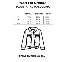 Jaqueta Jeans Masculina Txc Custom Ref. 7125