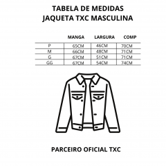 Jaqueta Jeans Masculina Txc Custom Ref. 7132