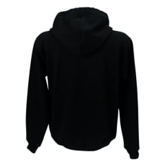 Moletom Masculino Copenhagen Preto Modelo Canguru Logo Da Marca Ref. 8683